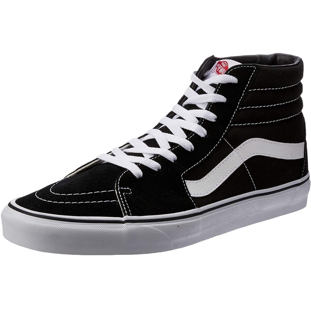 Black Vans high tops